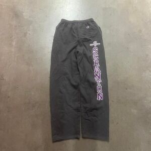 Champion The Univeristy of Scranton men's grey open leg baggy sweatpants S